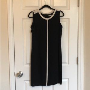 Black & white Calvin Klein dress